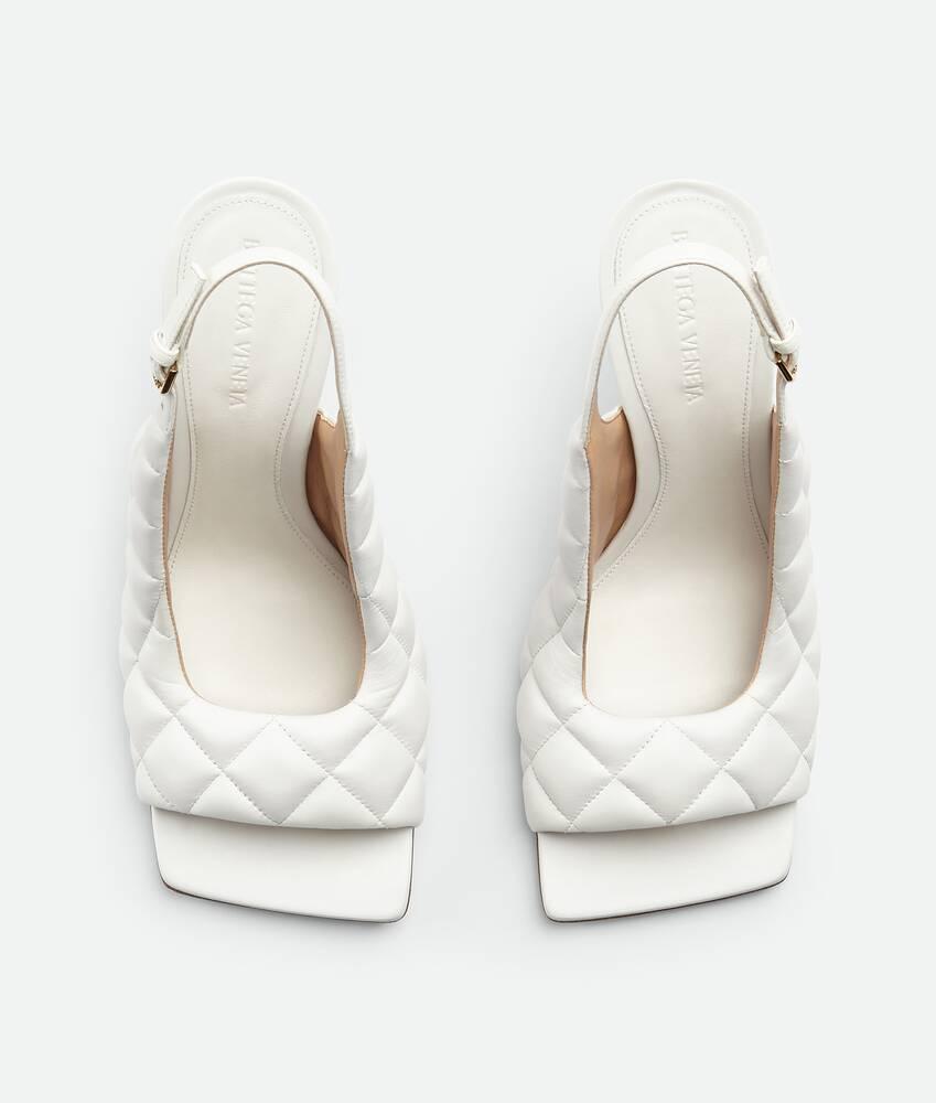 Women's Padded Slingback Sandal in Optic white Product Image