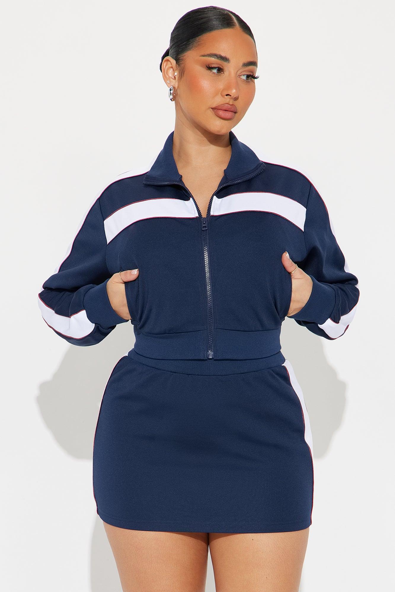 Victorious Skirt Set - Navy/combo Product Image