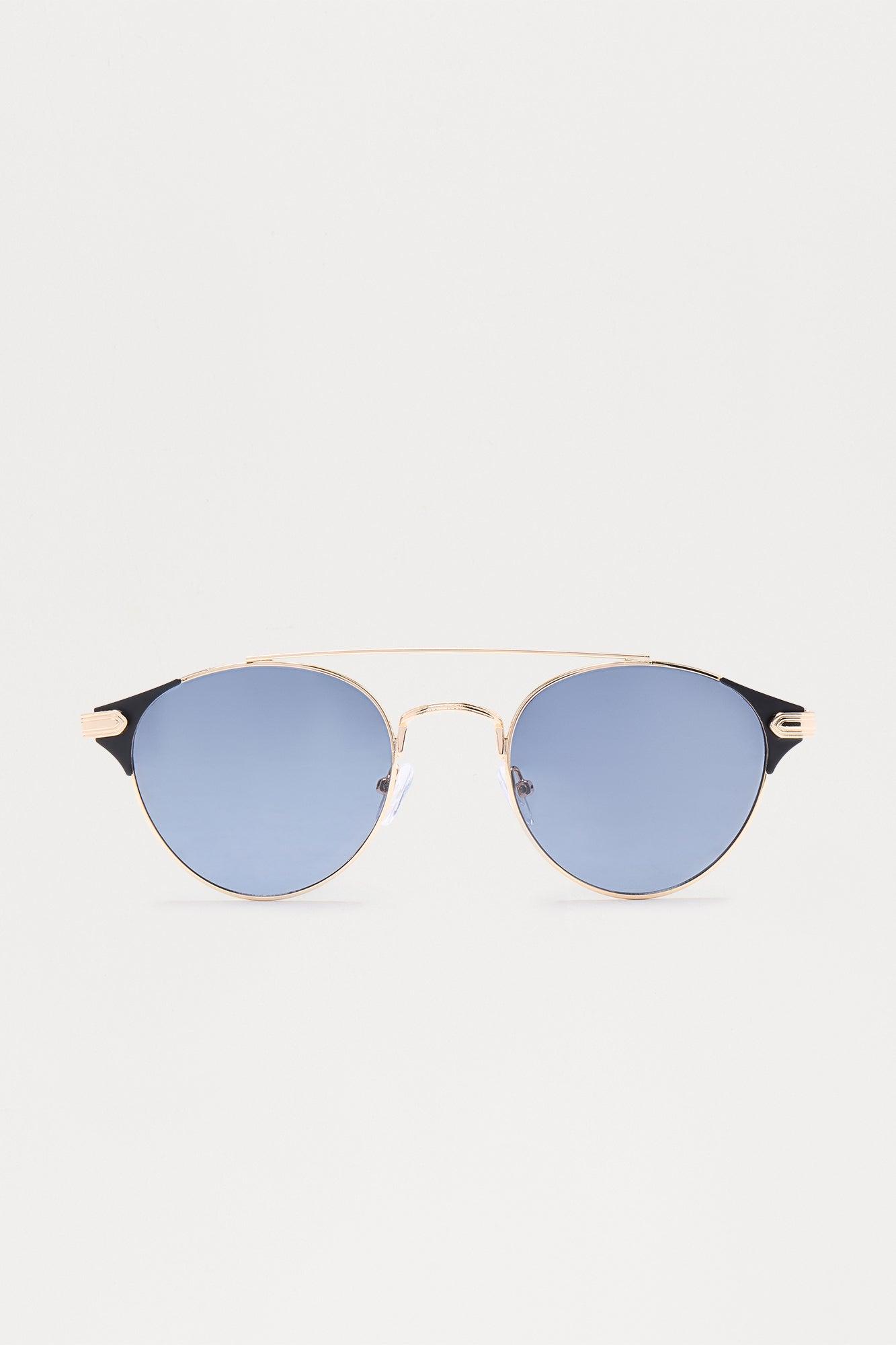 Randa Round Sunglasses - Gold Male Product Image