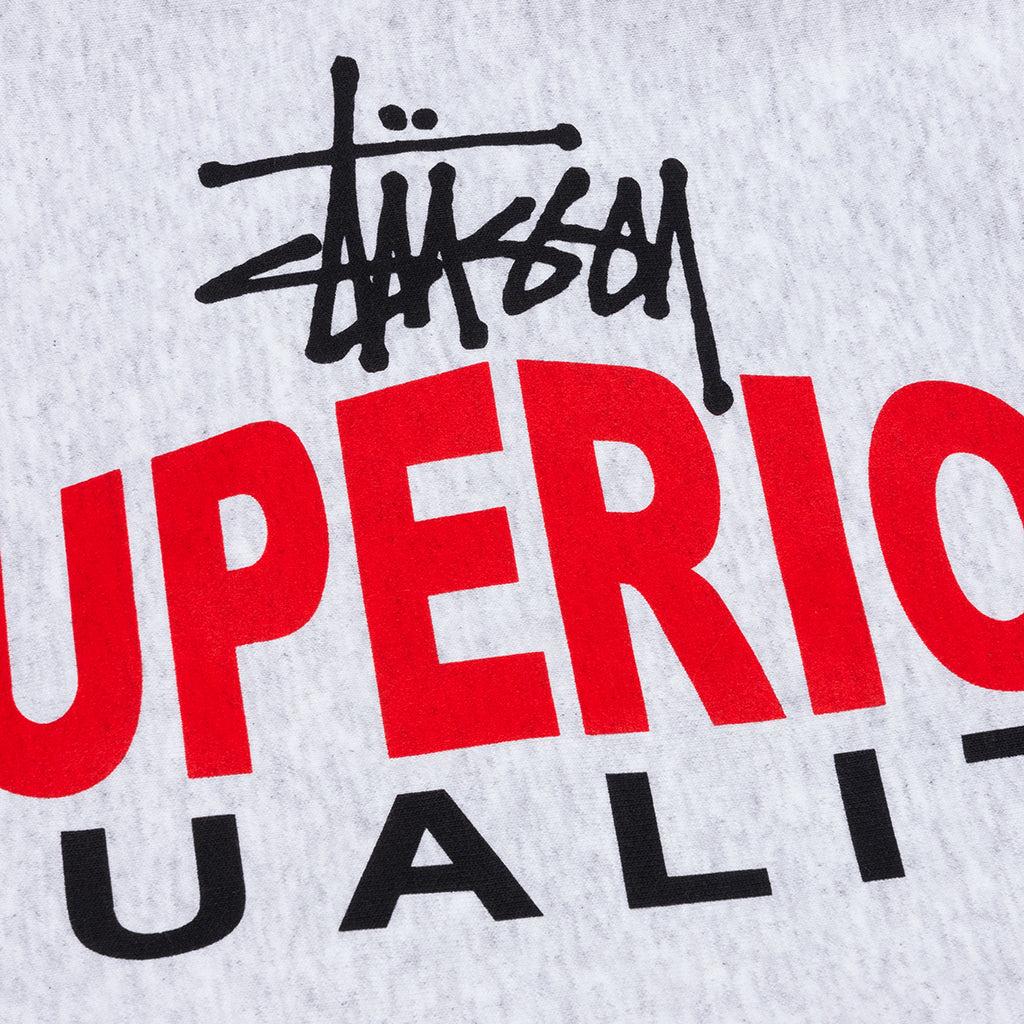 Superior Quality Zip Hoodie - Ash Heather Male Product Image