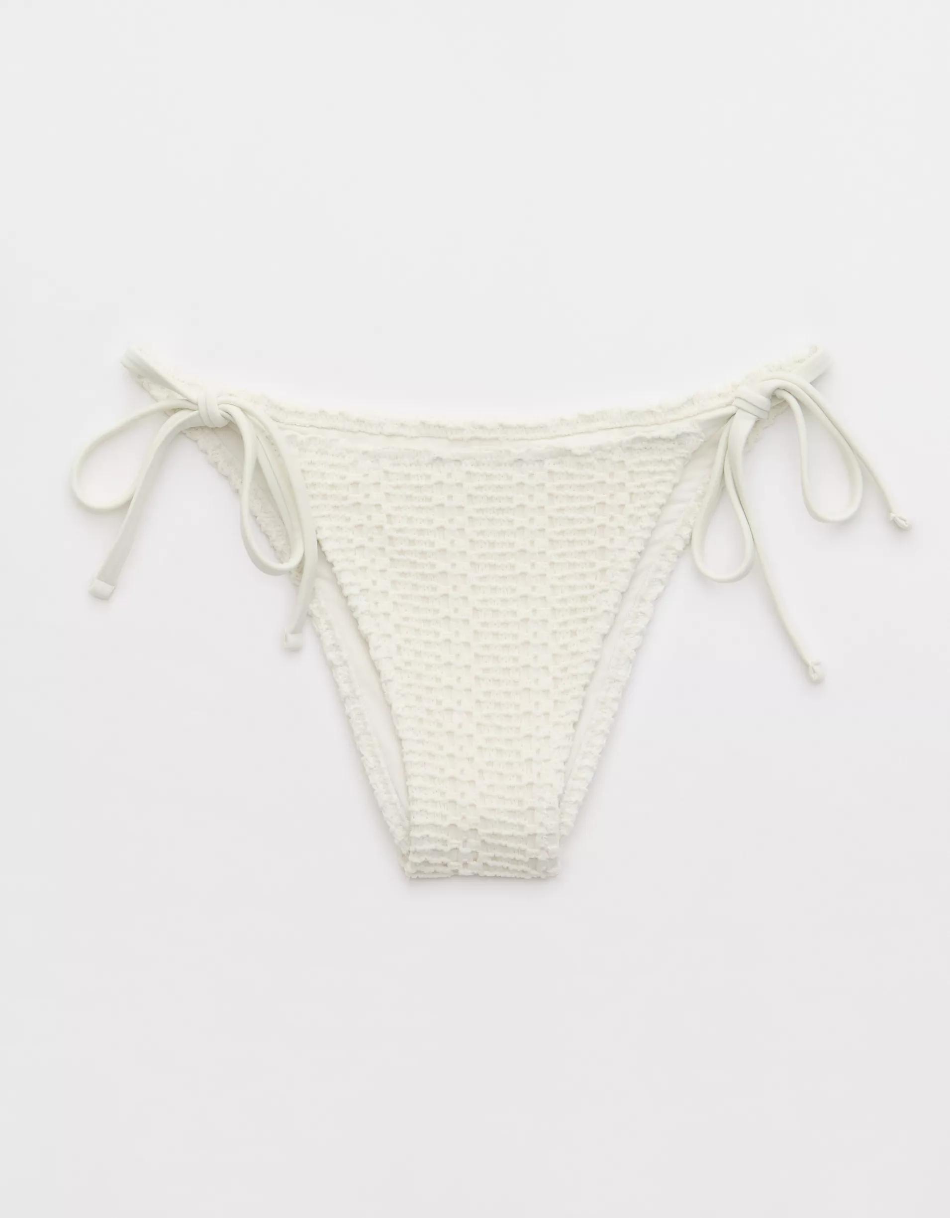Aerie The Sunbun Cloudweave Crochet Bikini Bottom Product Image