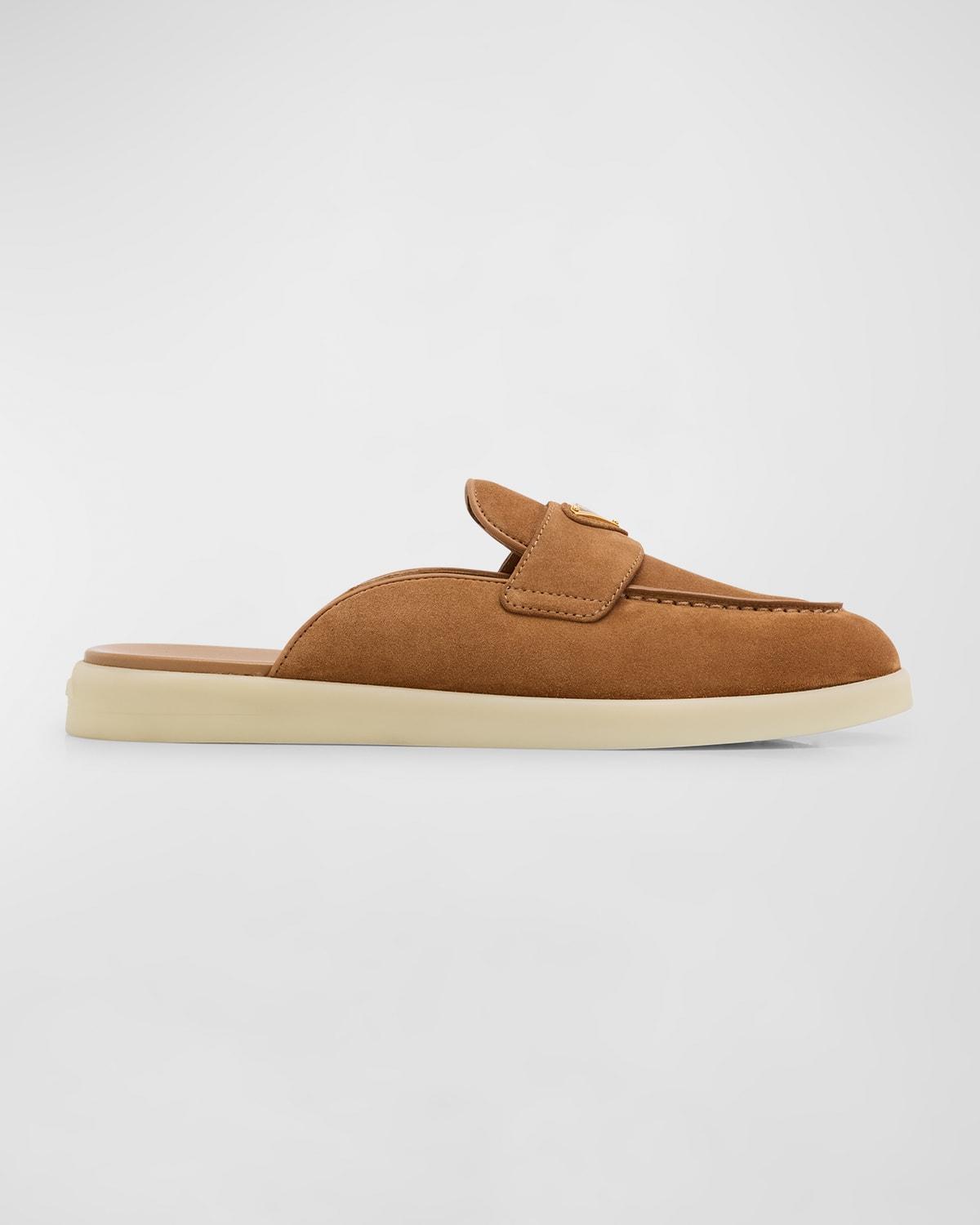 Saint Tropez Suede Mules Product Image