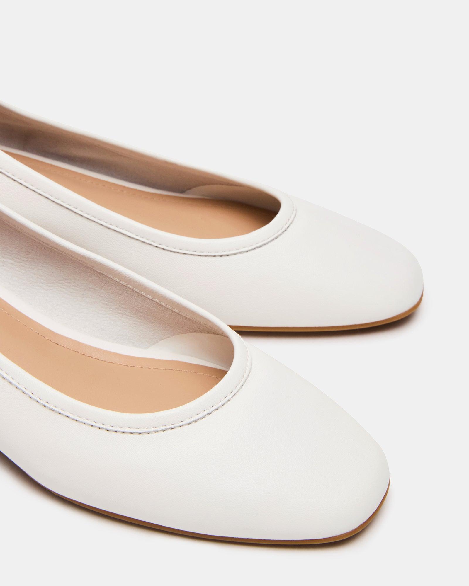 MOLLIE WHITE LEATHER Female Product Image