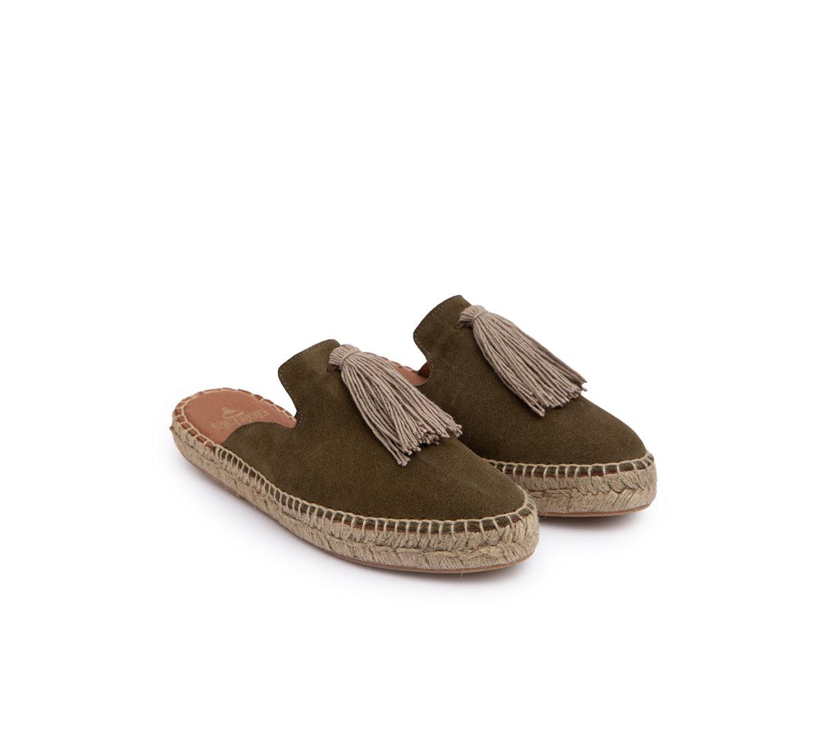 Santi Petri Olive Mule Product Image