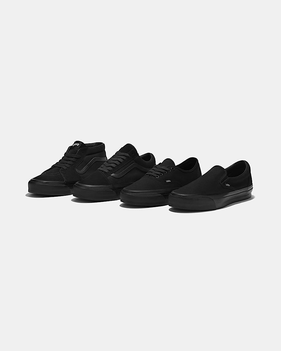 Premium Authentic Shoe in Black / Black| Vans US Product Image