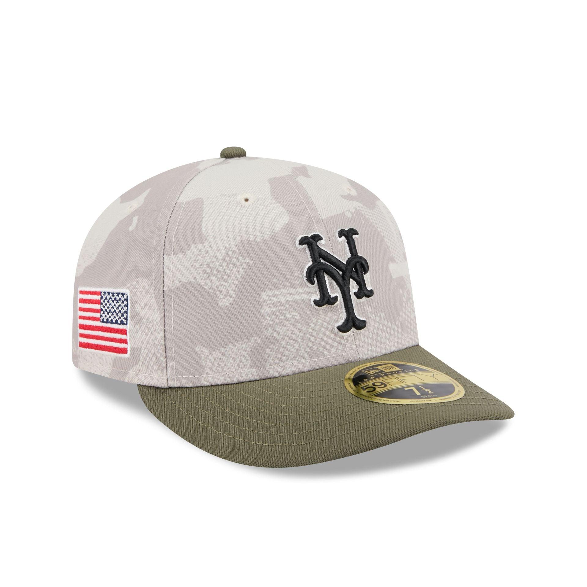 New York Mets Armed Forces Day 2025 Low Profile 59FIFTY Fitted Hat Male Product Image