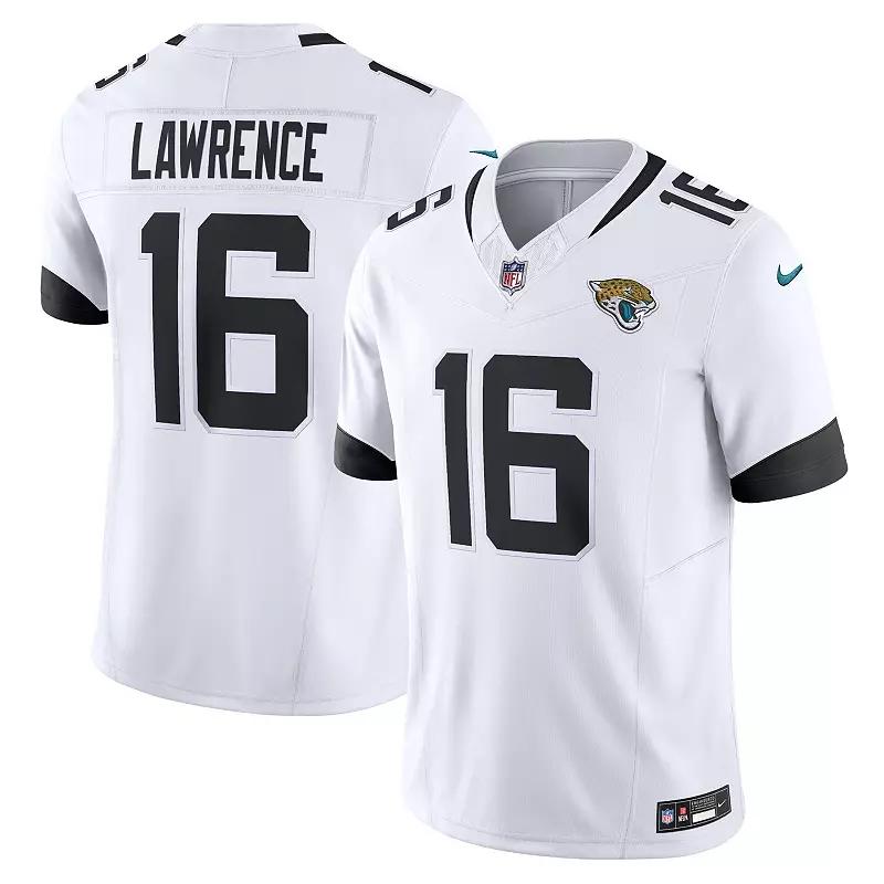 Men's Nike Trevor Lawrence White Jacksonville Jaguars Vapor F.U.S.E. Limited Jersey,  Product Image