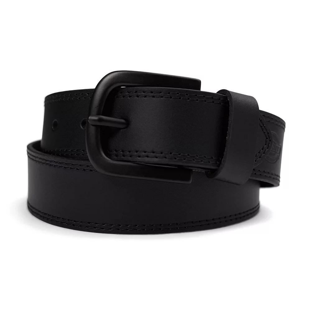 Men's Dickies Casual Leather Belt, Size: Medium, Black Product Image