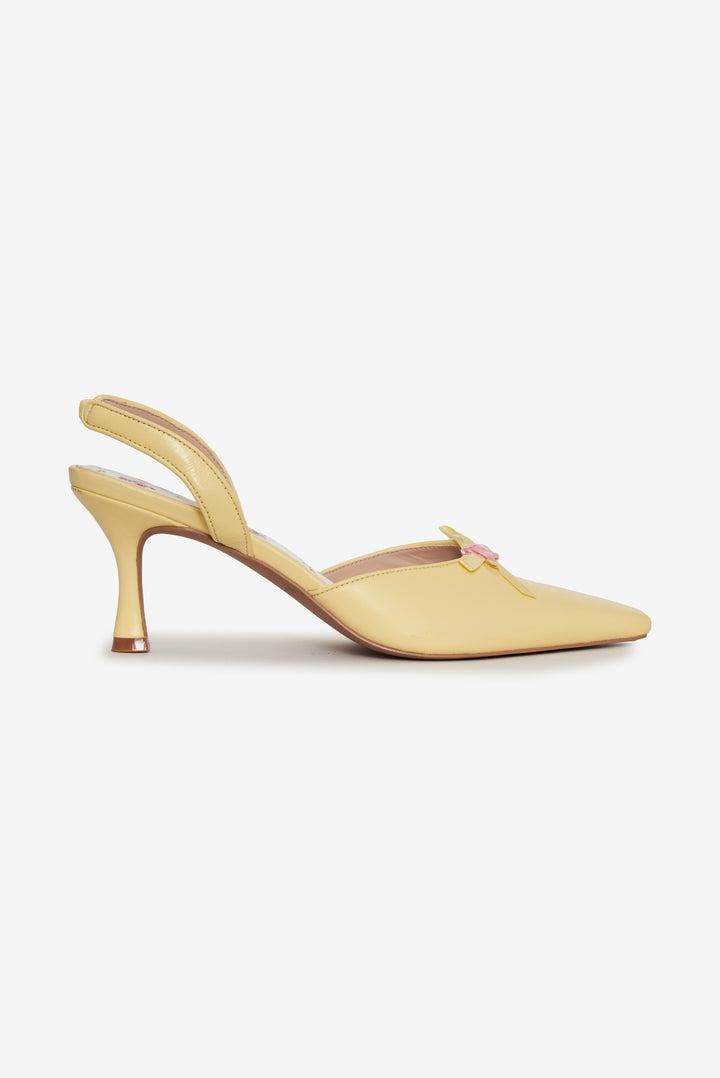 Suzette Heel — Yellow Product Image
