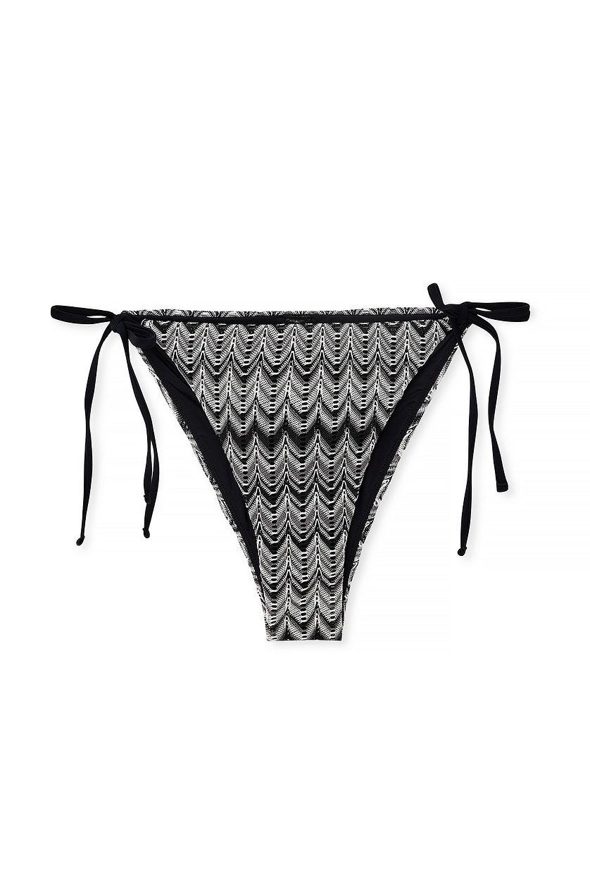 Knitted Tie Strap Bikini Panty Product Image