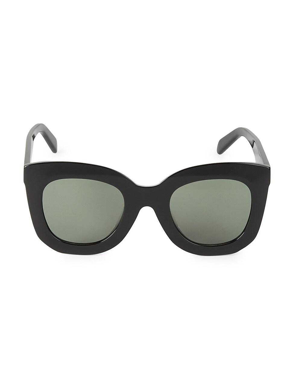 Womens 49MM Round Cat-Eye Sunglasses Product Image
