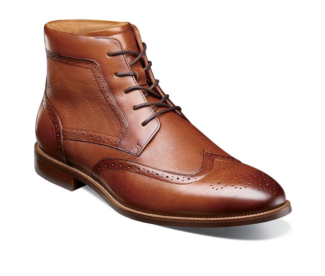 Men's Florsheim Rucci Wingtip Lace Up Dress Boots Product Image