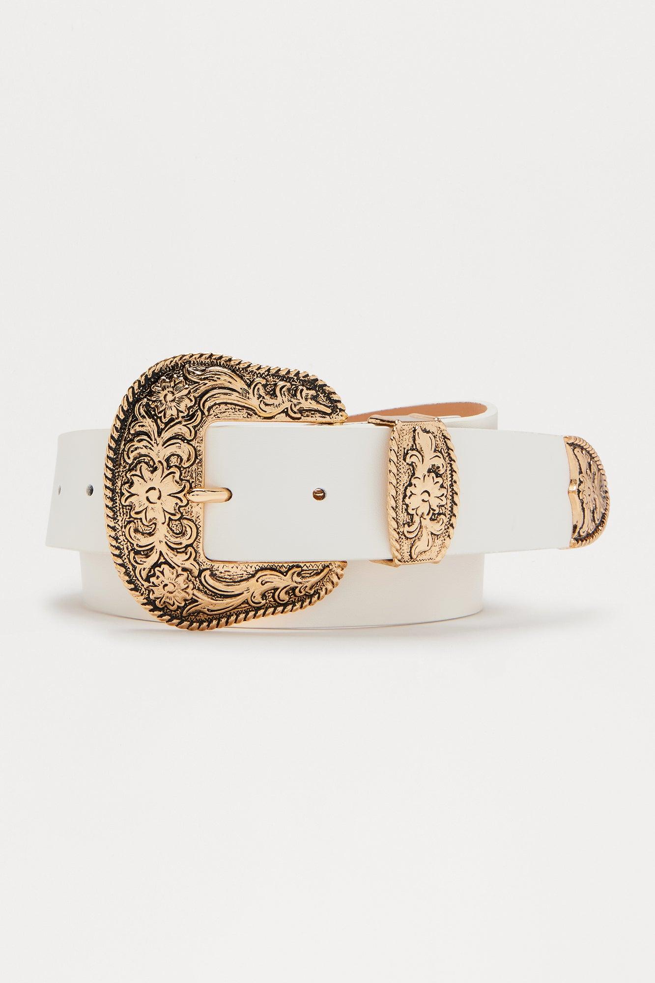 Simple Joys Belt - White Product Image