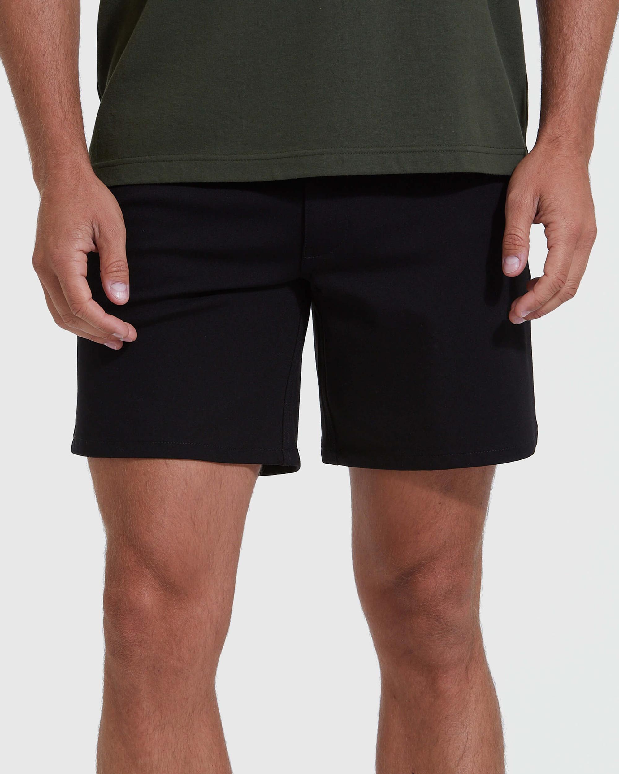 Black Commuter Shorts Product Image