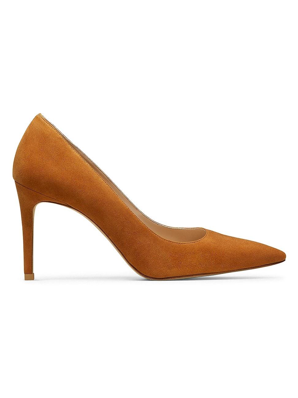 Womens Stuart Power 85 85MM Suede Pumps Product Image