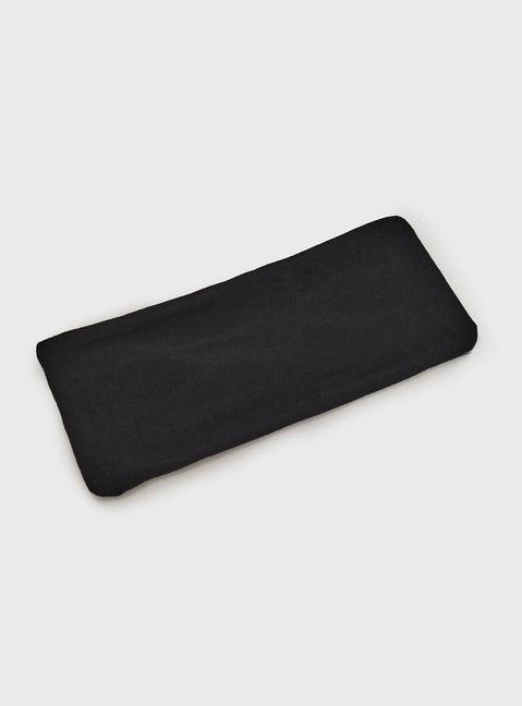 The Juney Headband Black Product Image
