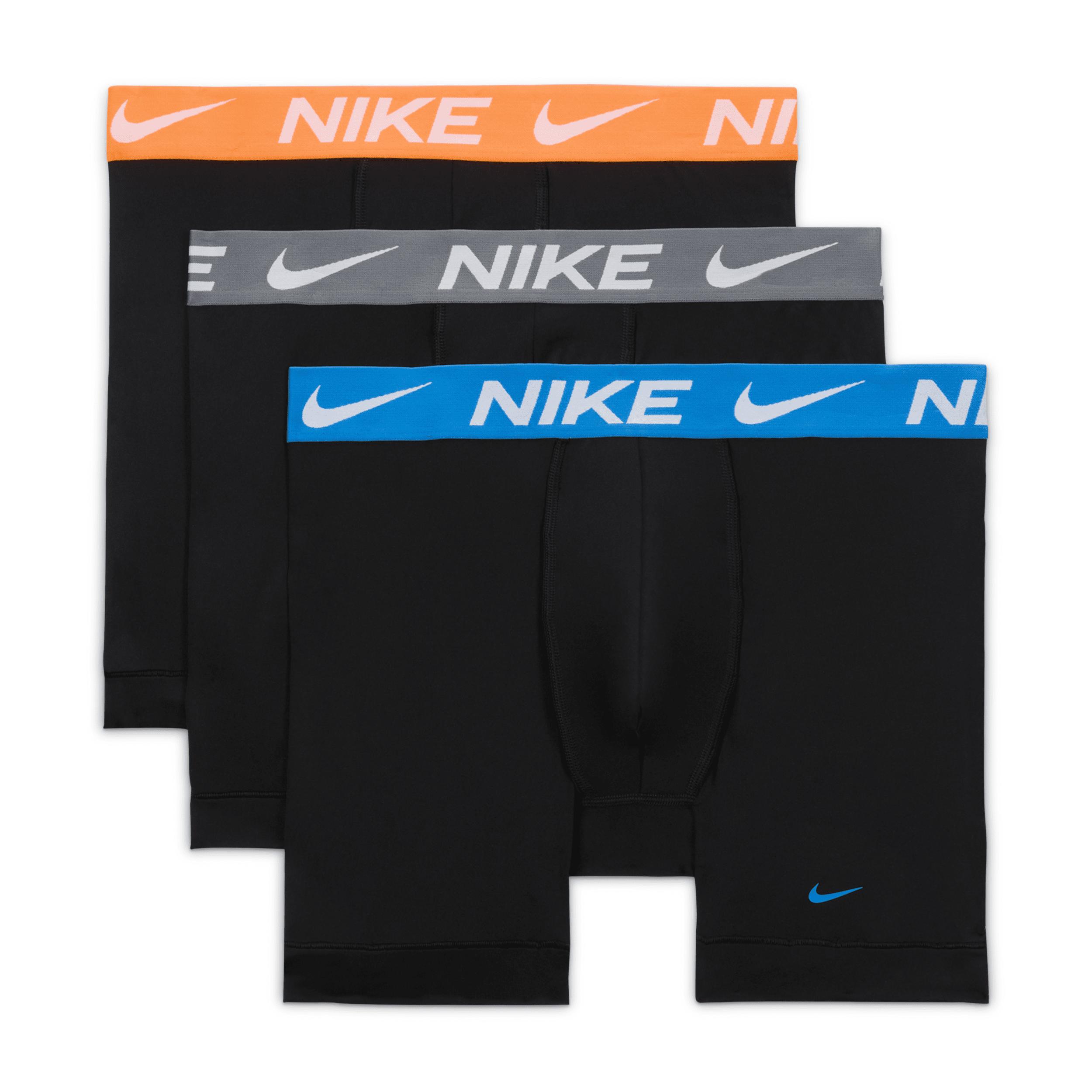 Nike Men's Essential Micro Dri-FIT Boxer Briefs (3-Pack) Product Image