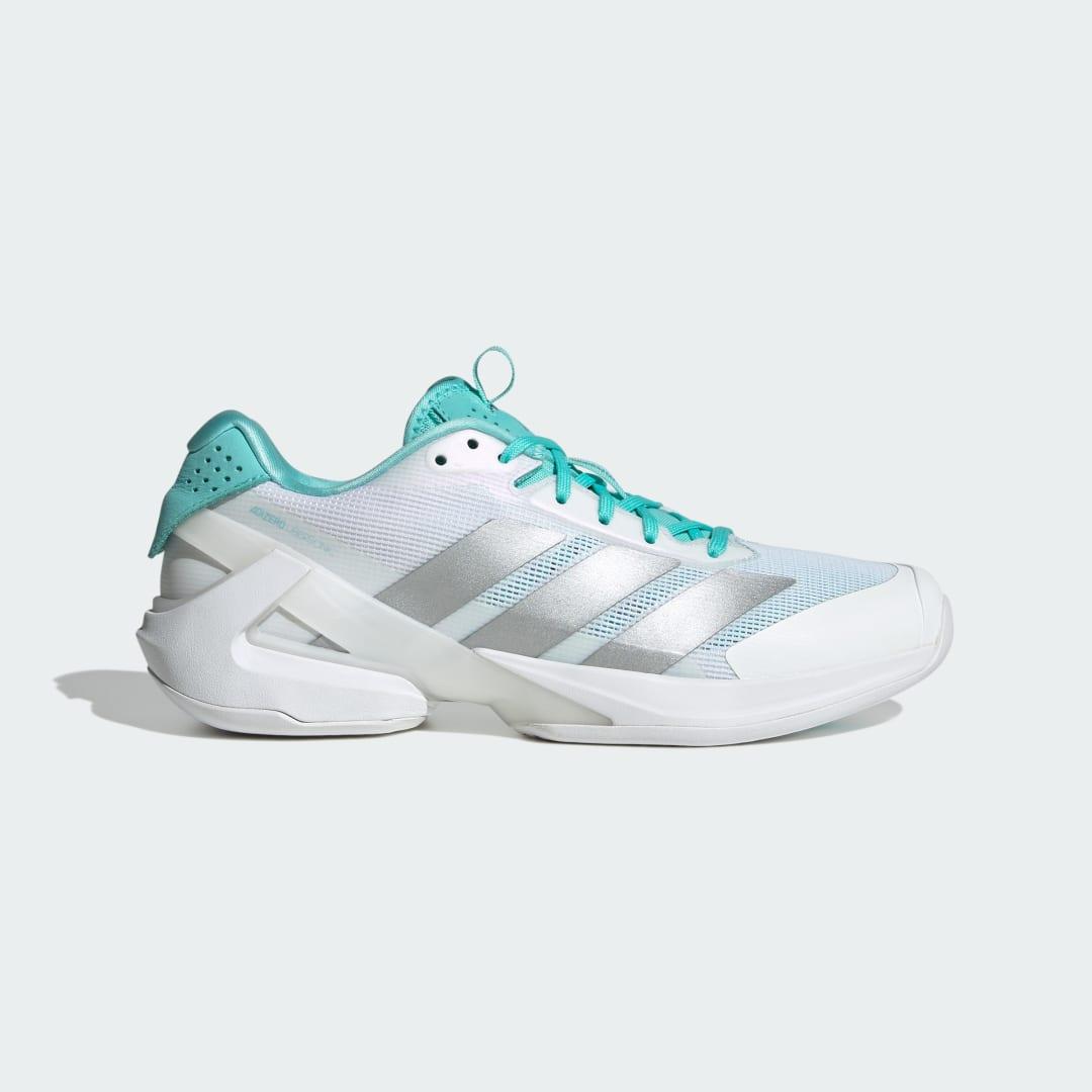 adidas adizero Ubersonic Tennis Shoes Cloud White 8 Womens Product Image
