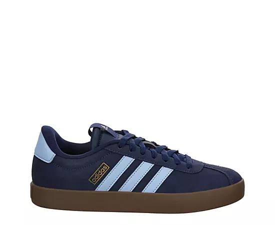 adidas VL Court 3.0 Shoes Dark Blue 5 Womens Product Image