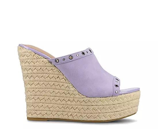 Journee Yari Women's Platform Espadrille Wedge Sandals,  Product Image