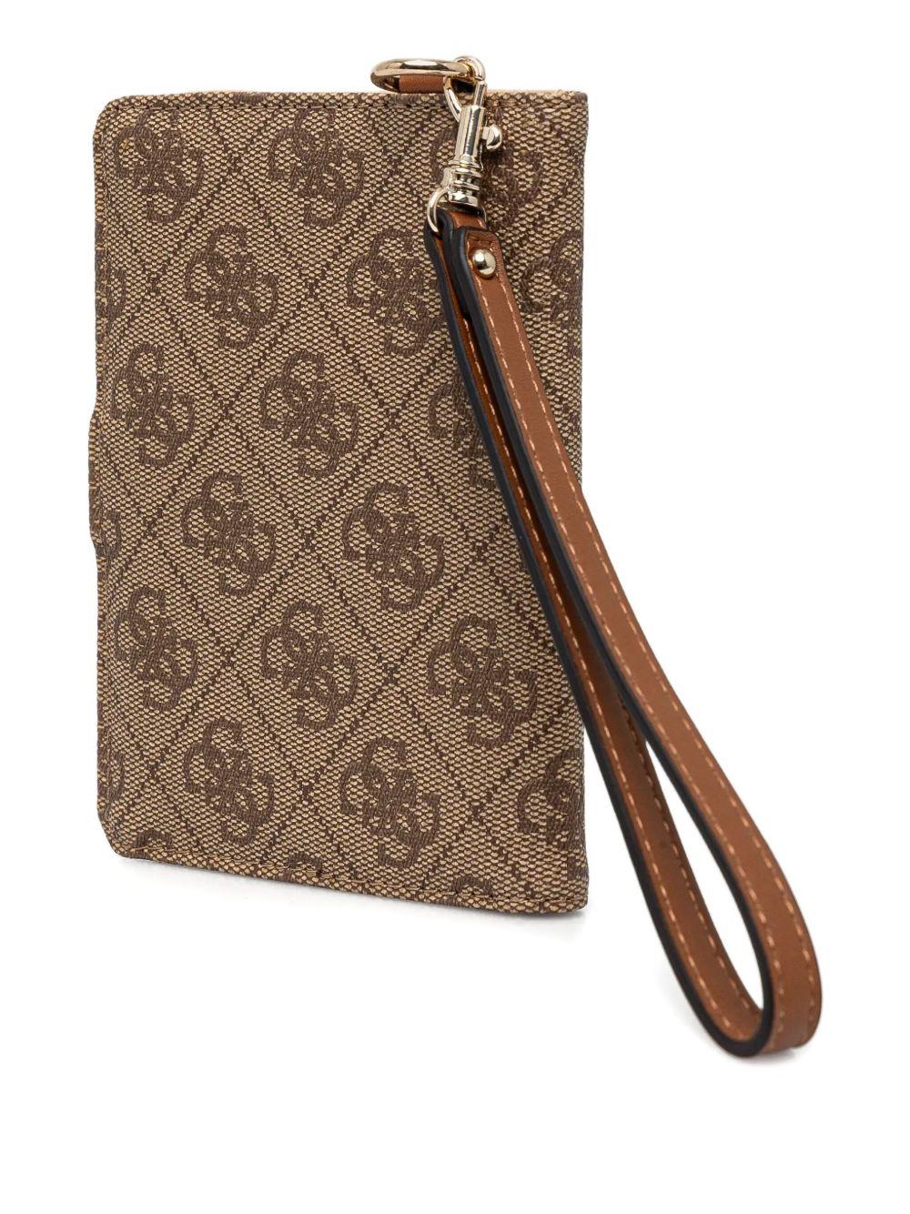 embossed-logo passport cover and luggage tag set Product Image