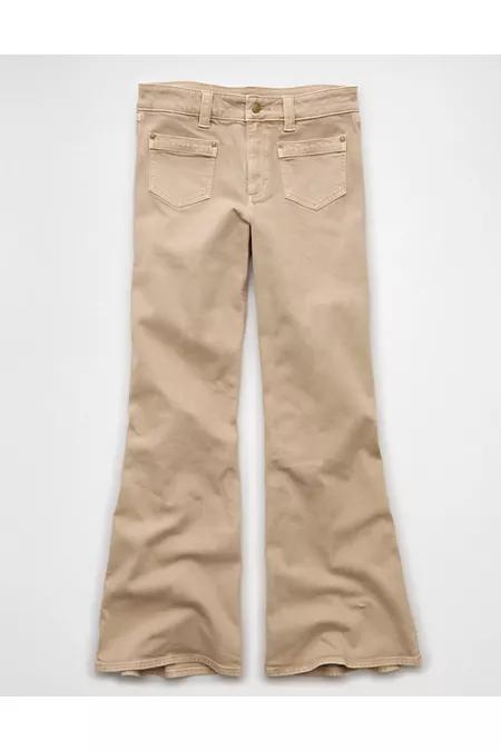 AE Stretch High-Waisted Flare Jean Women's Product Image