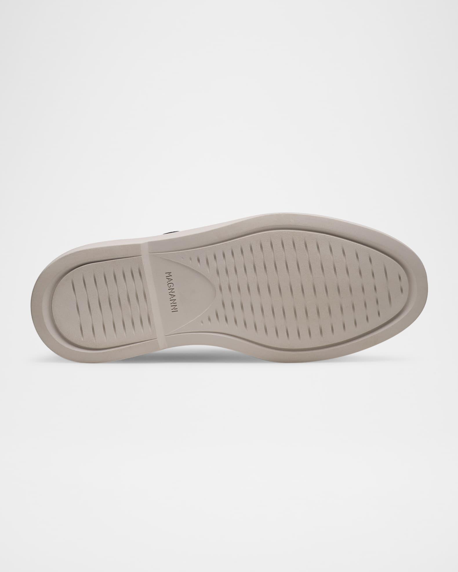 Men's Bandera Suede Rubber-Sole Penny Loafers Product Image