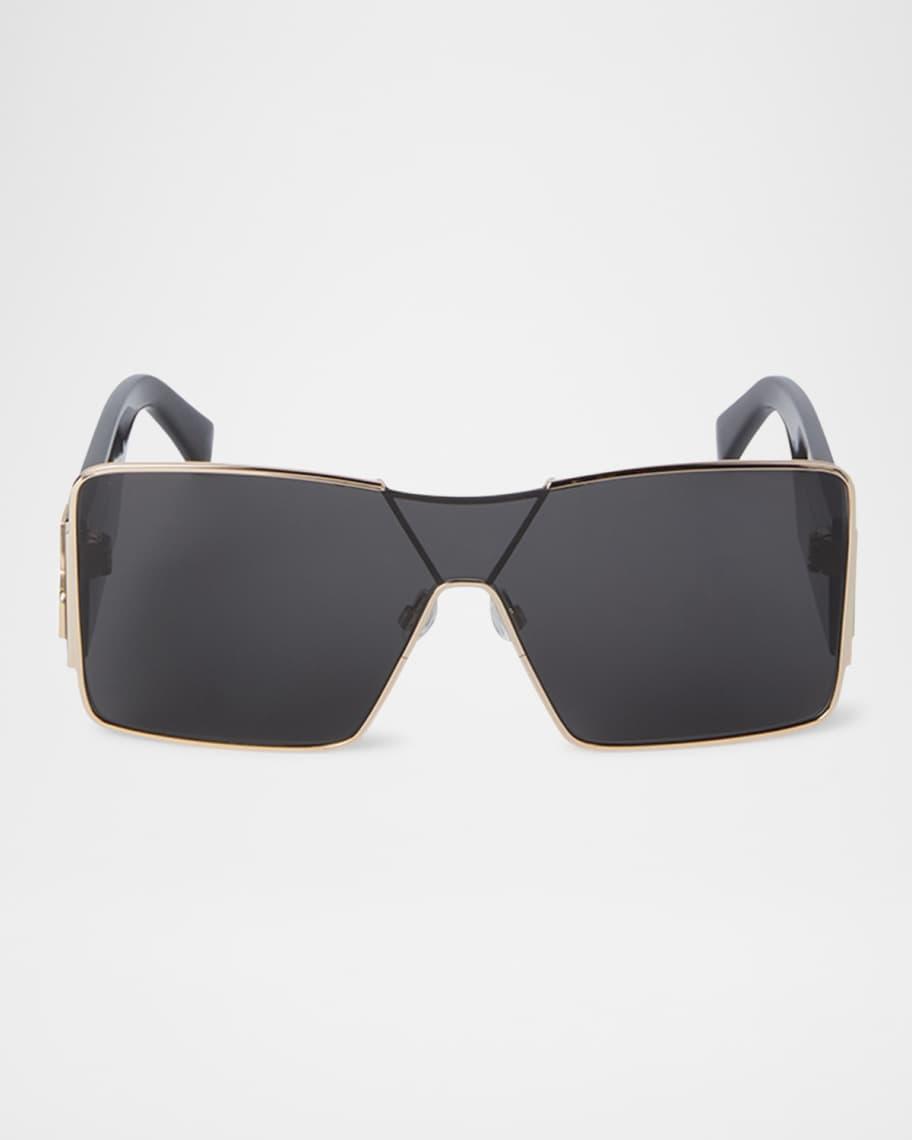 Mens Aspen Metal and Plastic Shield Sunglasses Product Image