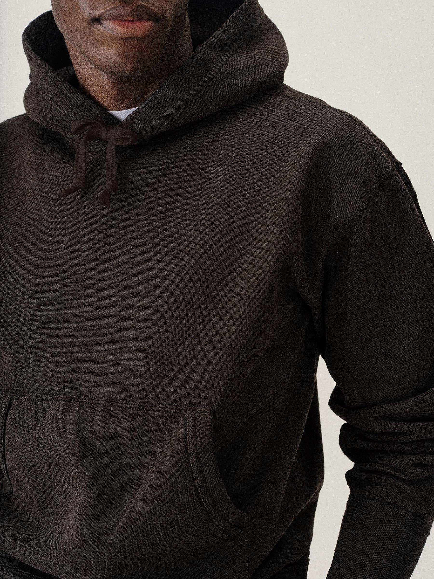 Faded Black Welterweight Hooded Sweatshirt Product Image