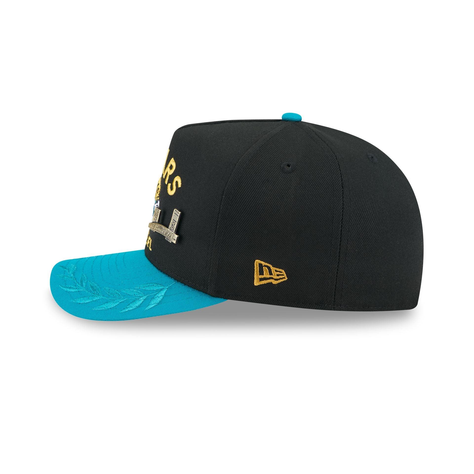 Jacksonville Jaguars 2025 Draft Black 59FIFTY A-Frame Fitted Hat Male Product Image