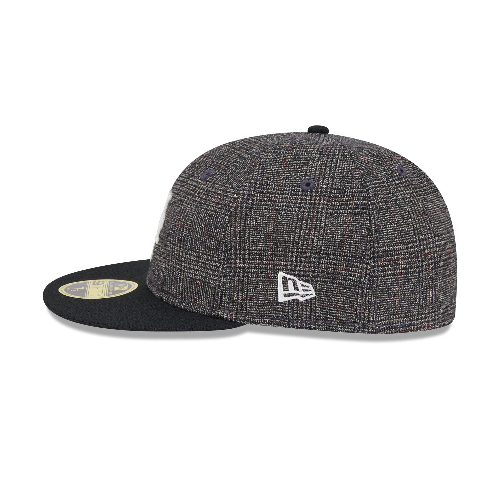 New York Mets Plaid Retro Crown 59FIFTY Fitted Hat Male Product Image