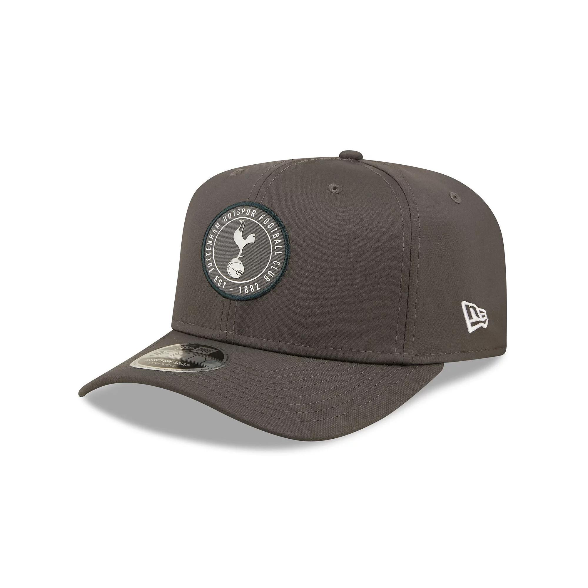 Men's New Era Gray Tottenham Hotspur Iridescent Stretch Snap 9FIFTY Snapback Hat,  Product Image