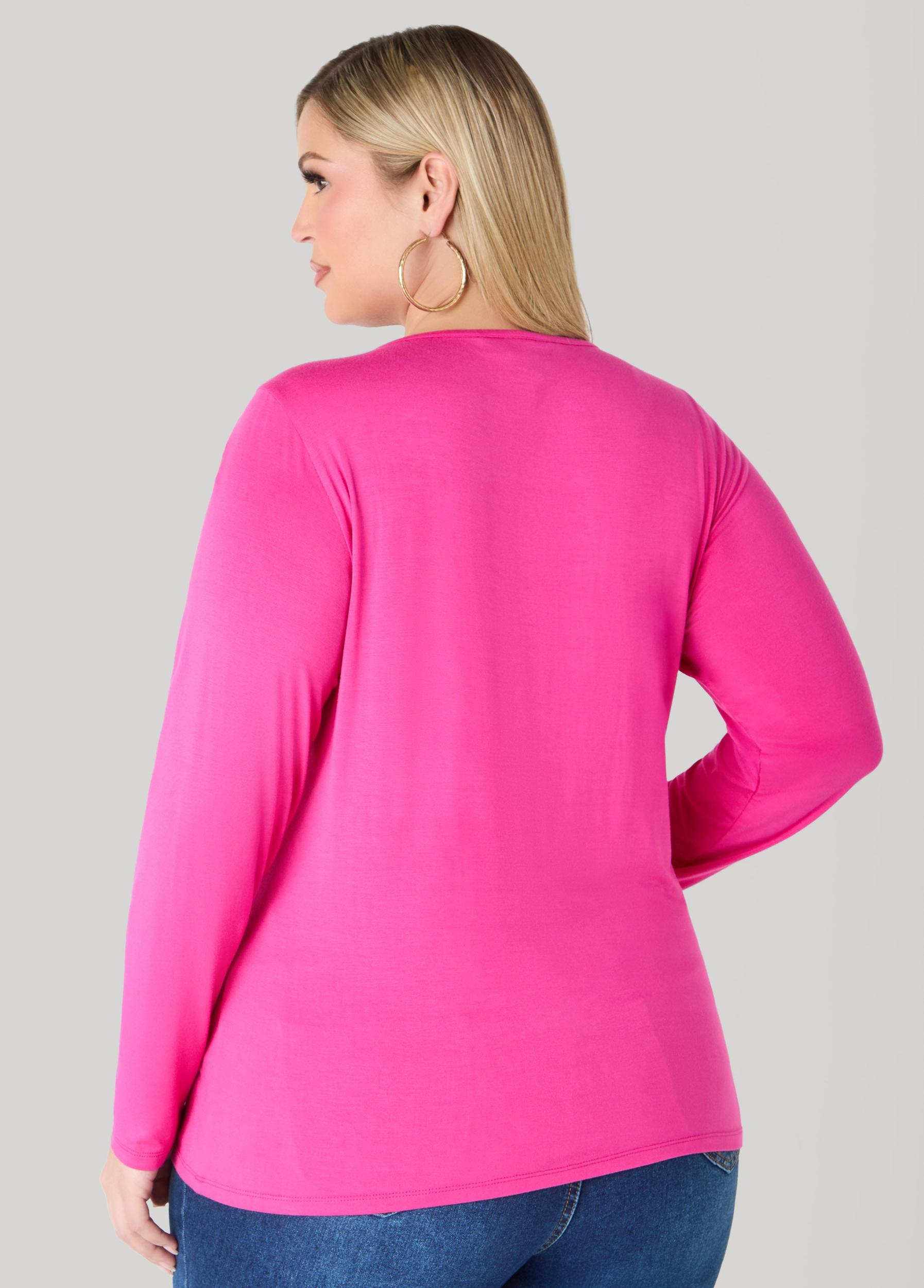 Basic Long Sleeve Jersey Tee Product Image