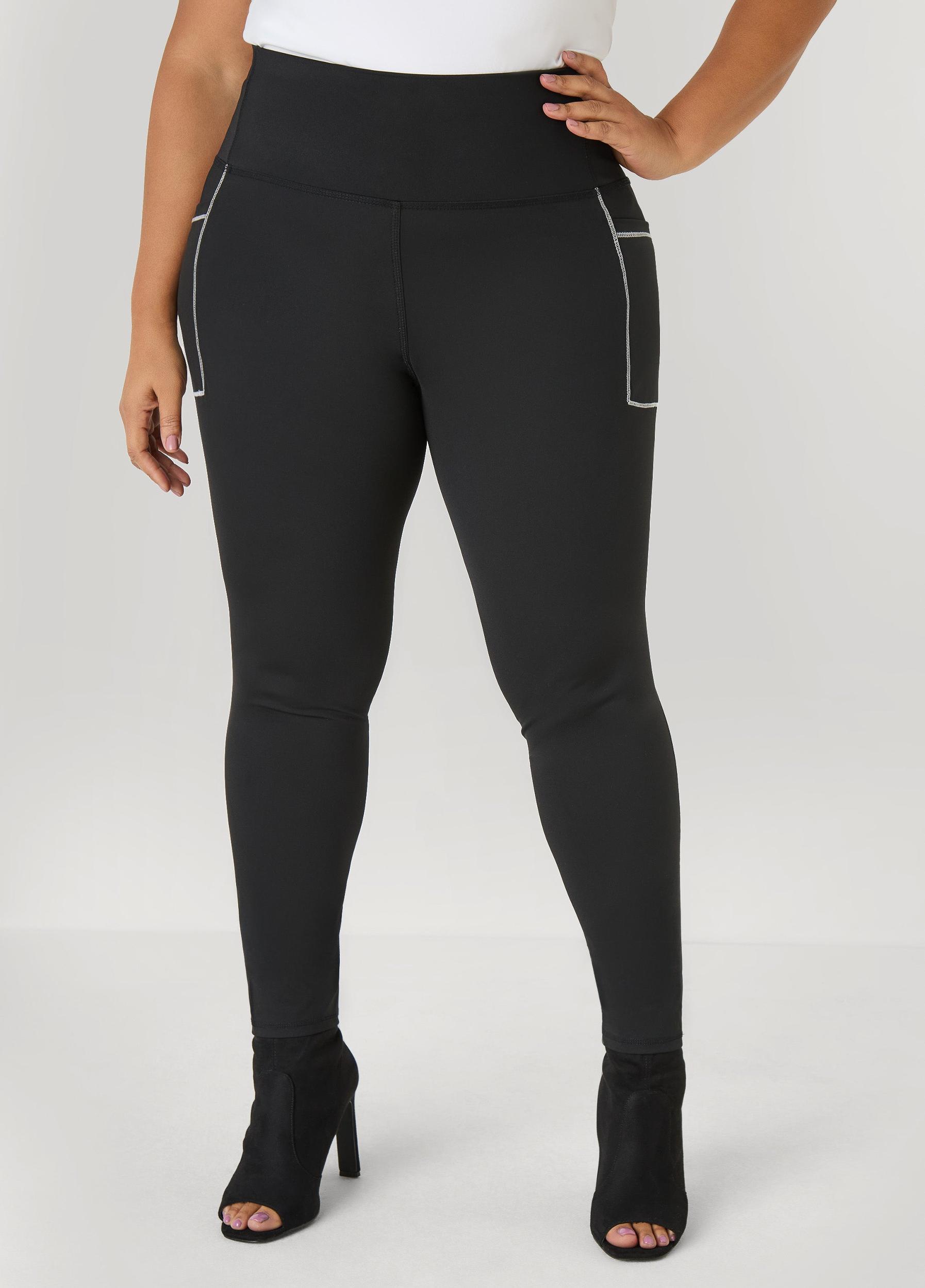 Piped High Waist Leggings Product Image