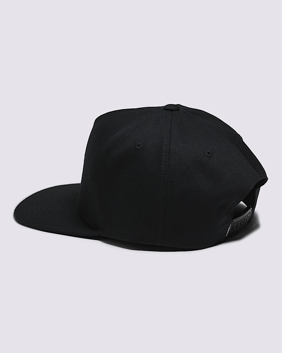 Half Box Snapback Hat in Black| Vans US Product Image