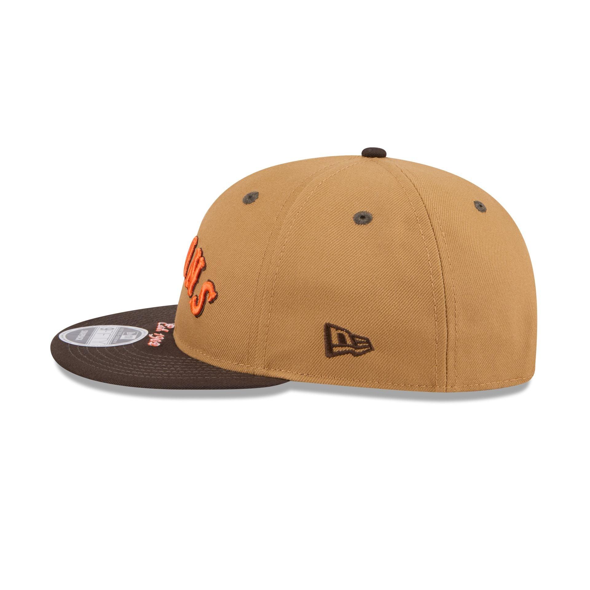 St. Louis Browns Wheat Retro Crown 9FIFTY Snapback Hat Male Product Image
