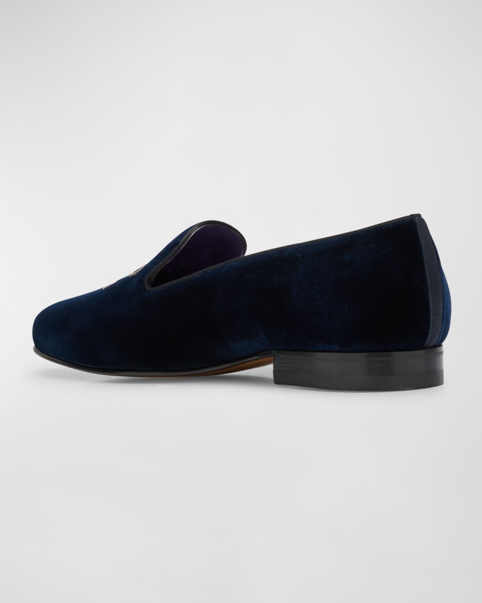 Men's Alonzo RL Velvet Loafers Product Image