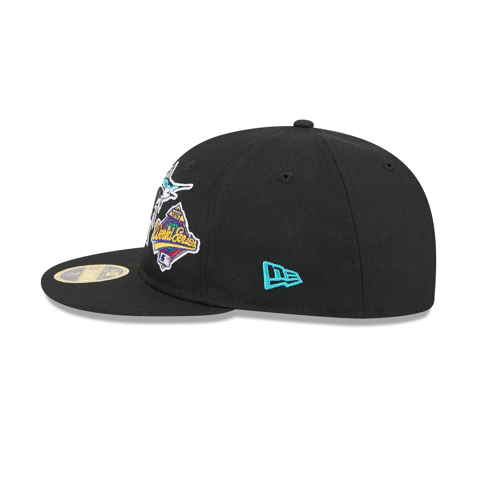Miami Marlins Championship Pack Retro Crown 59FIFTY Fitted Hat Male Product Image