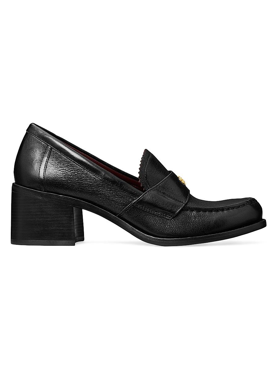 Womens Classic 50MM Leather Loafers Product Image