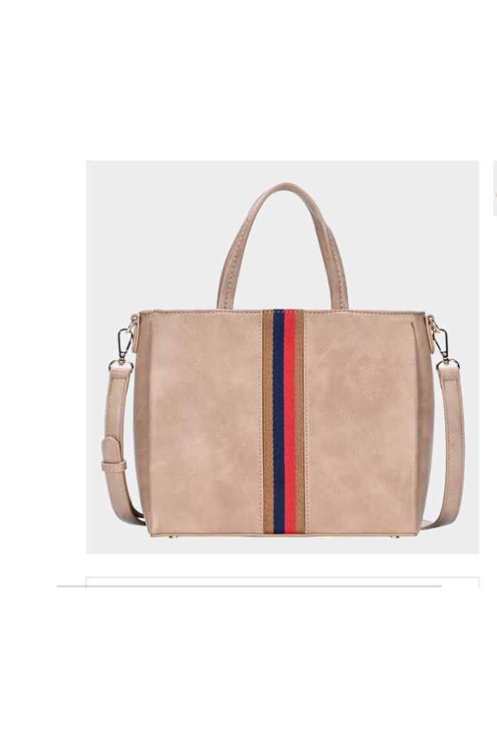 Striped Accent Bag Product Image