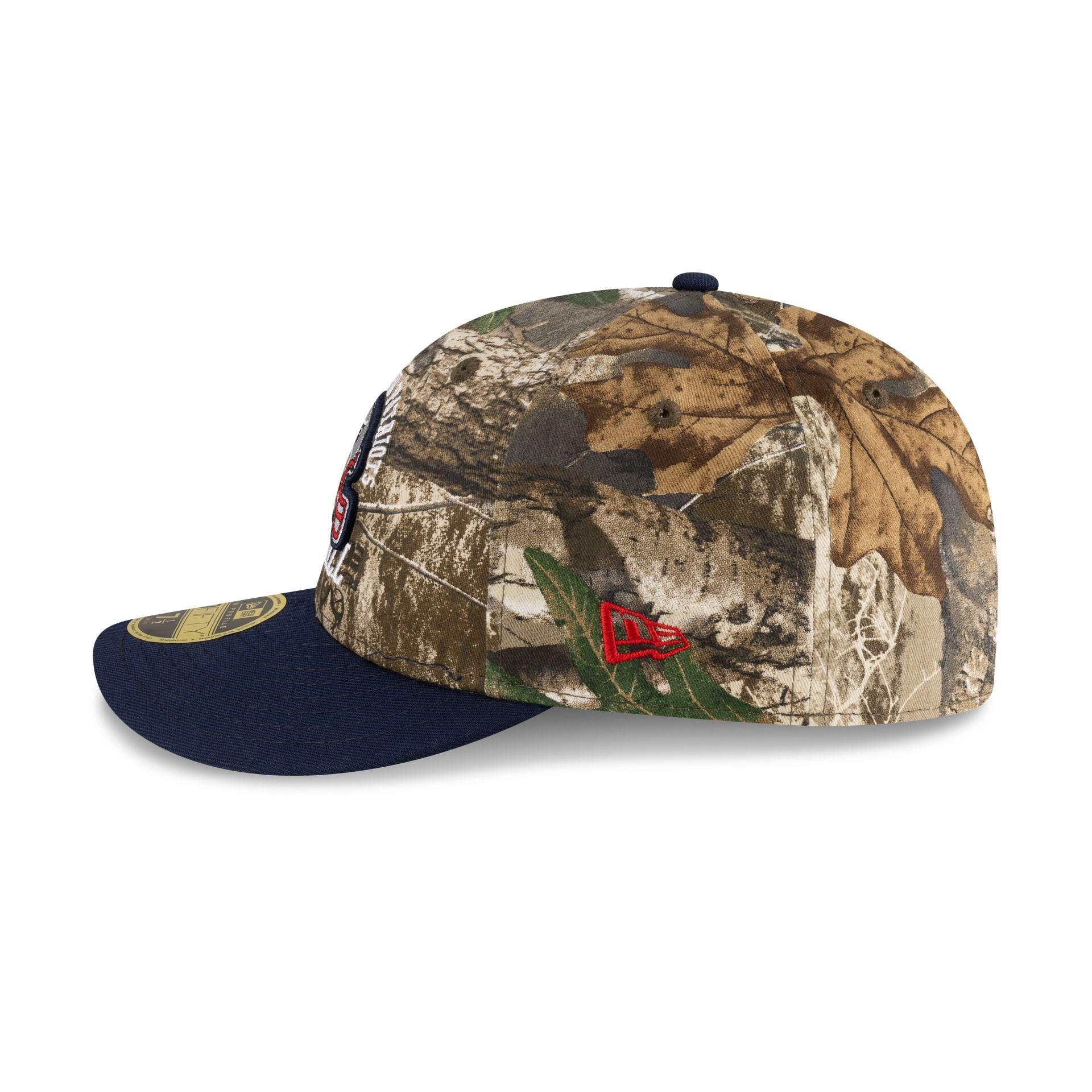 Just Caps Realtree New England Patriots Low Profile 59FIFTY Fitted Hat Male Product Image