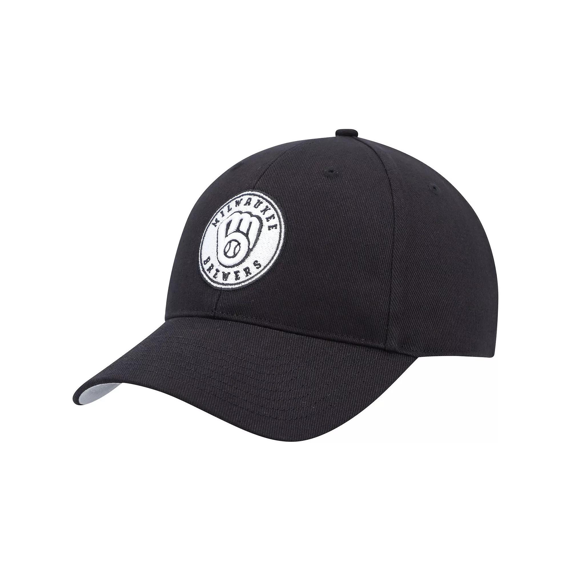 Men's '47 Black Milwaukee Brewers All-Star Adjustable Hat Product Image