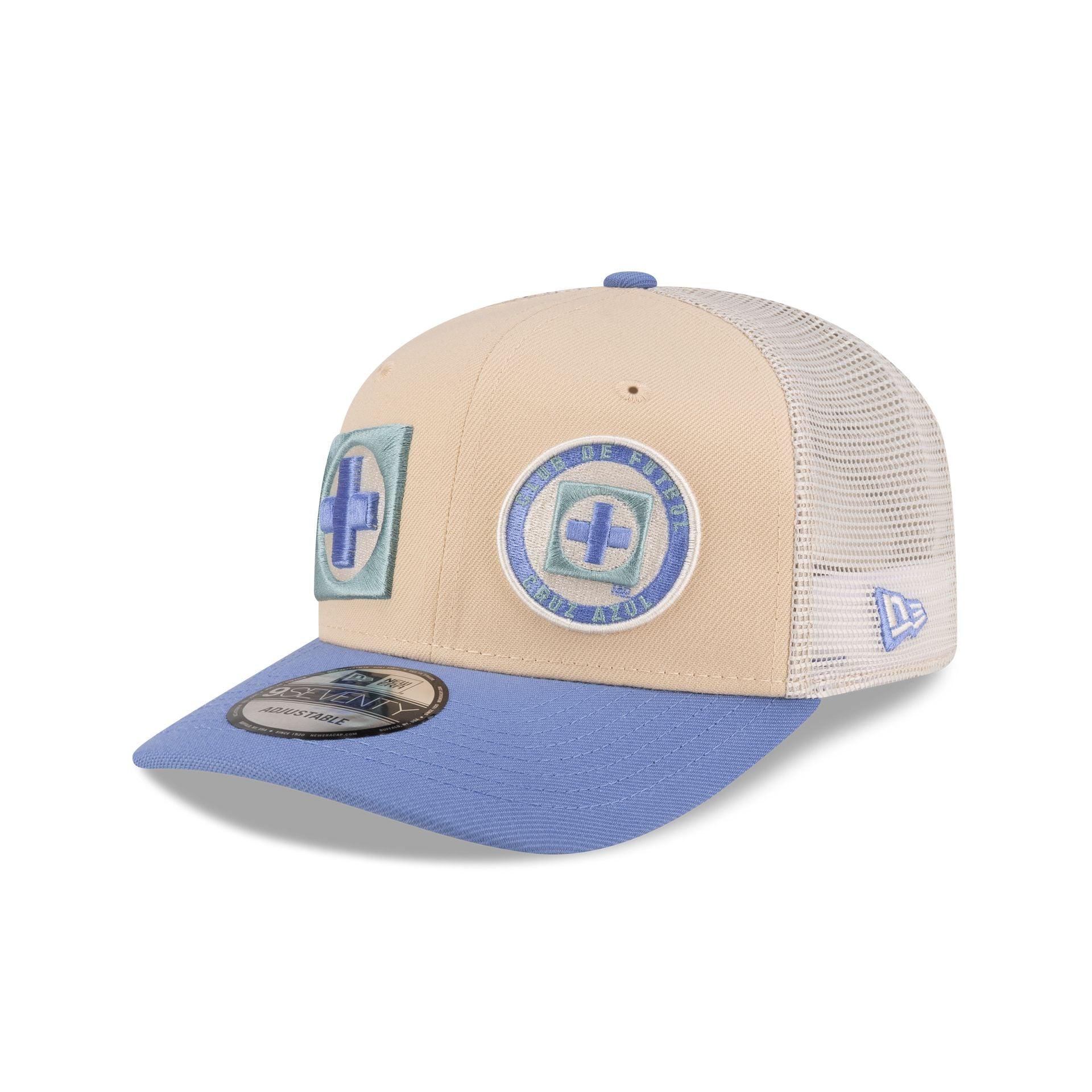 Cruz Azul Dual Logo 9SEVENTY Trucker Hat Male Product Image