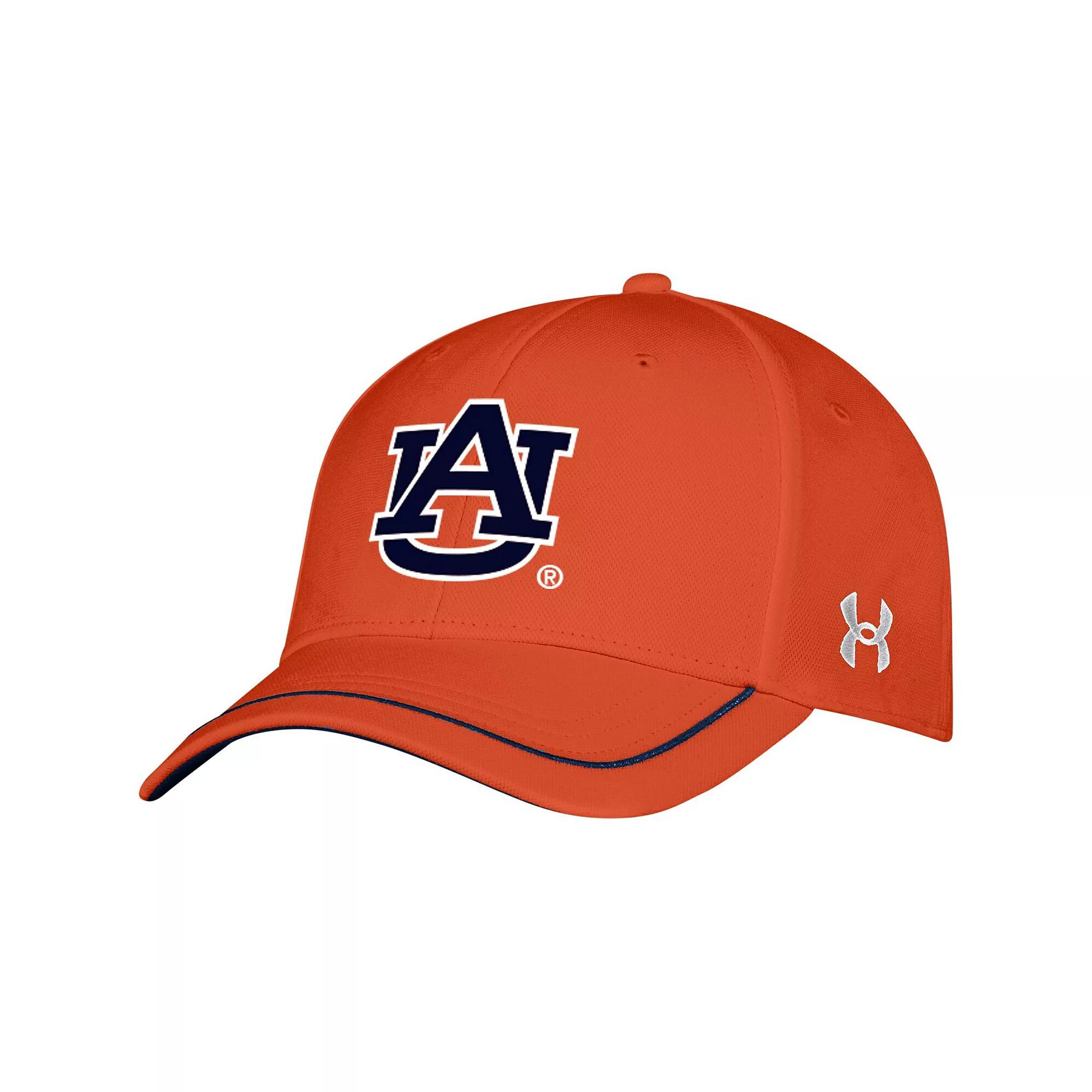 Men's Under Armour Orange Auburn Tigers Iso-Chill Blitzing Accent Flex Hat,  Product Image