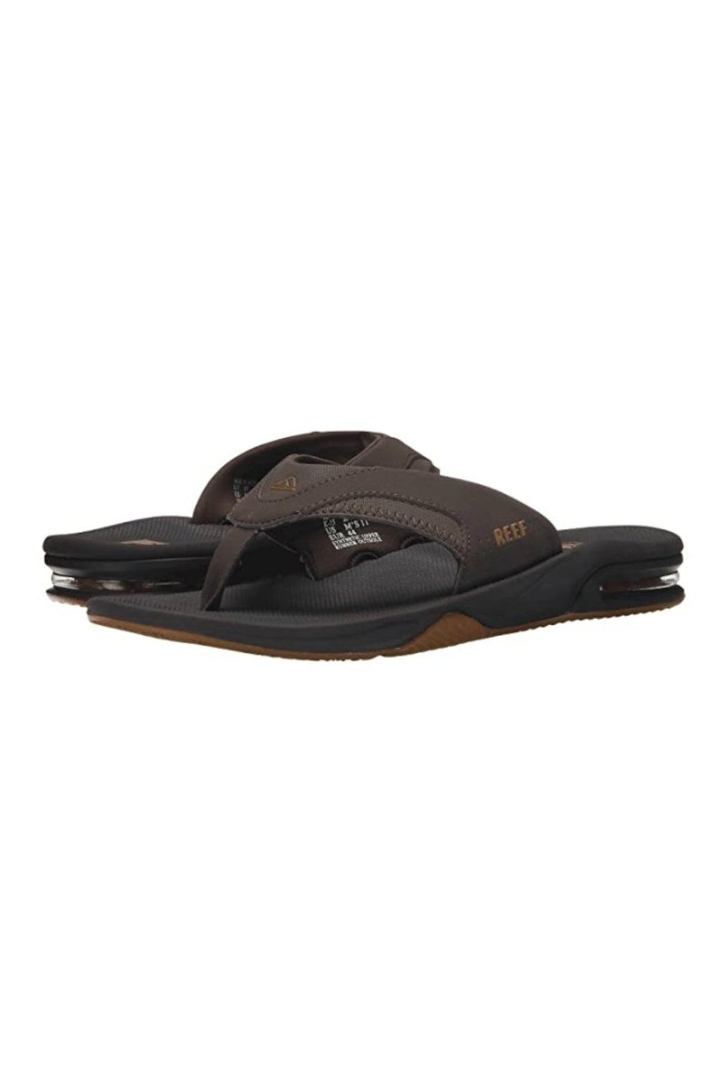 REEF MEN'S FANNING FLIPFLOP IN BROWN Product Image