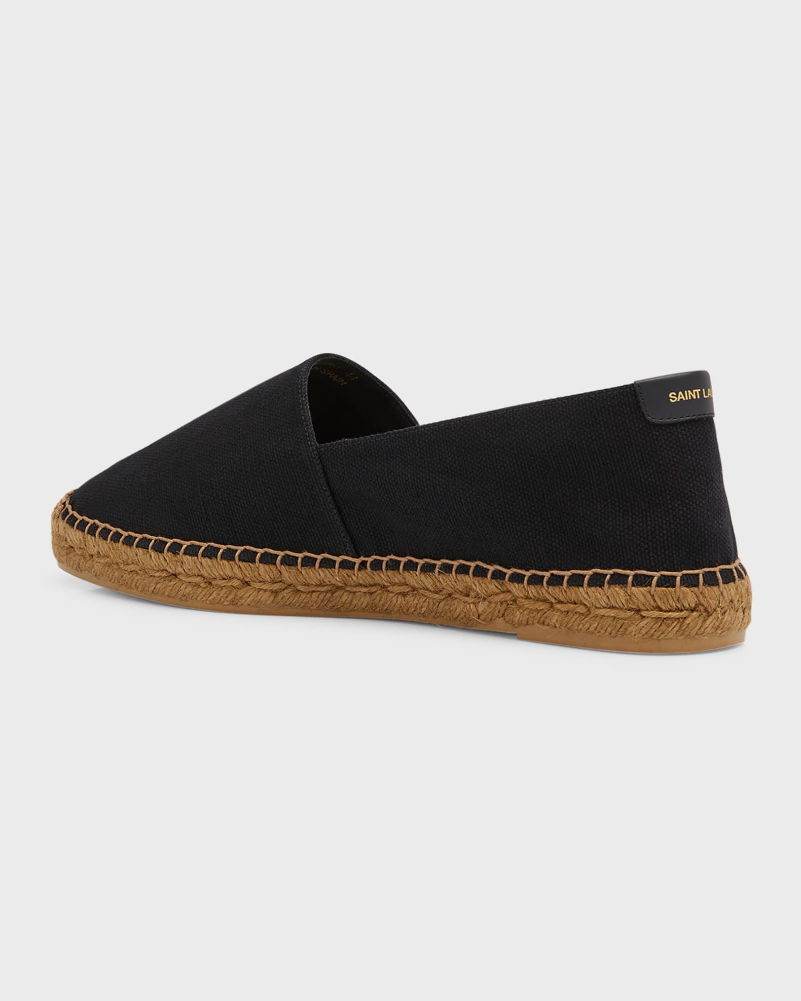 Men's Logo-Stitched Canvas Espadrilles Product Image
