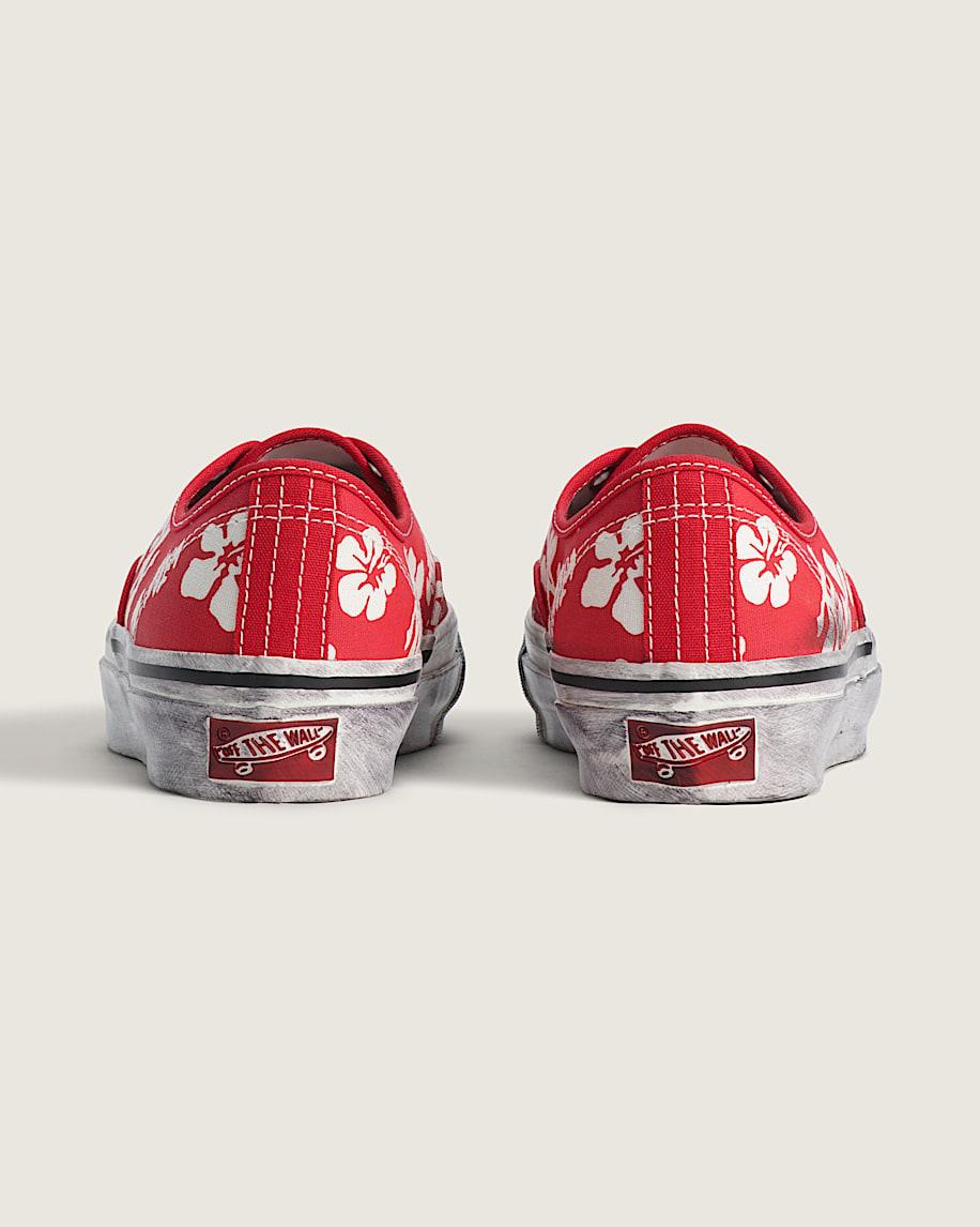 Premium Authentic Shoe in Red| Vans US Product Image