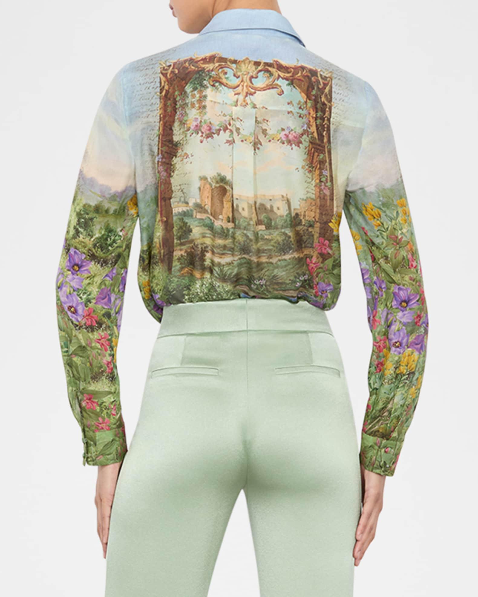 Dusk to Dawn Eloise Button-Front Blouse Product Image