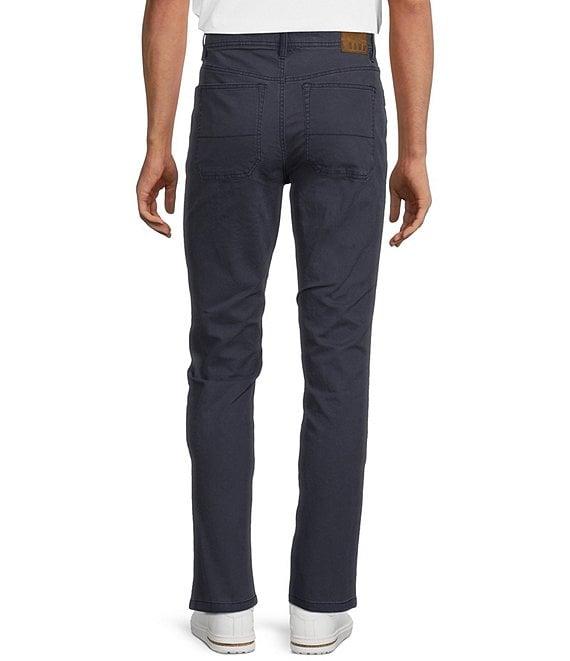 Rowm Flat Front 5-Pocket Garment Dyed Canvas Pants Product Image