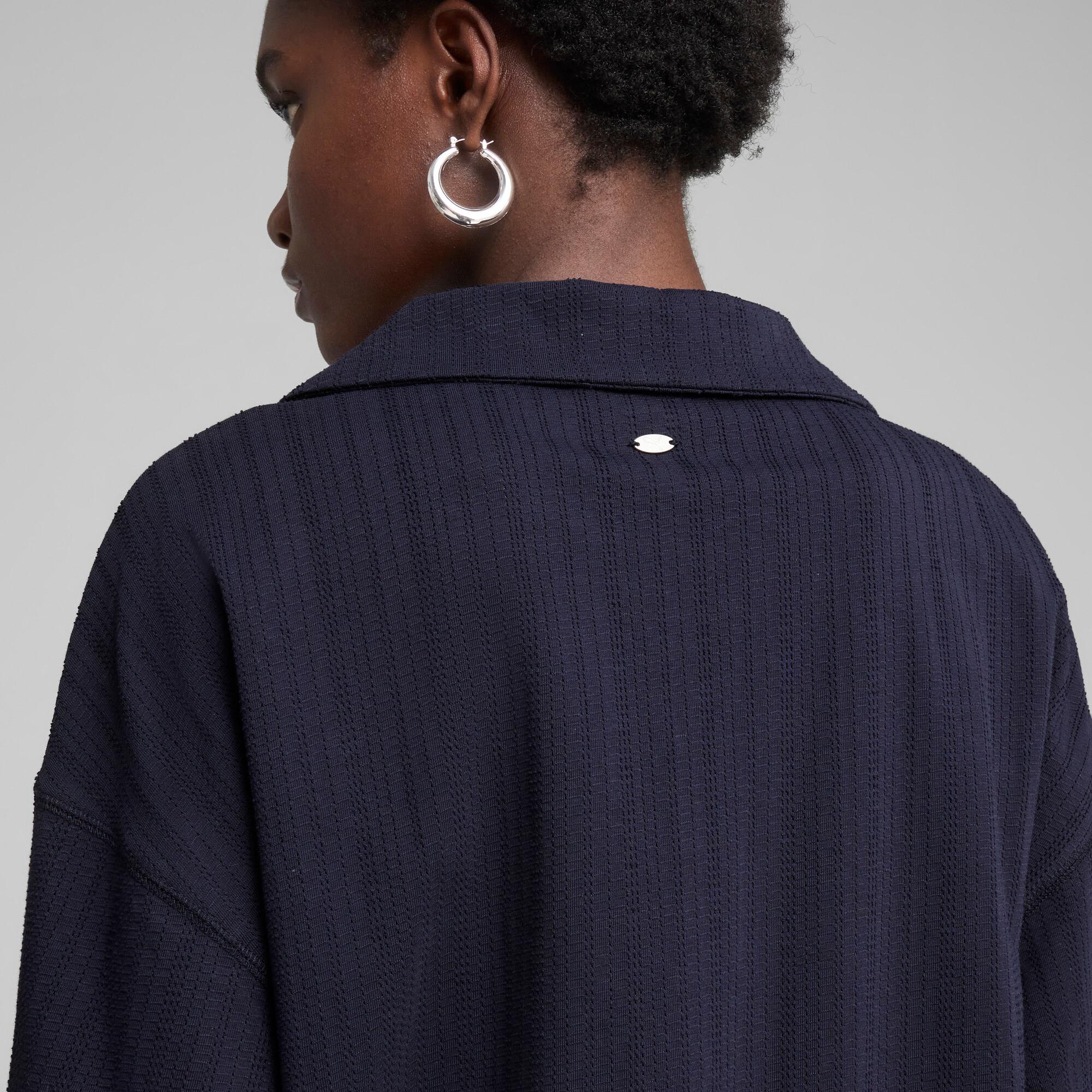 YONA Women's Oversized Polo Product Image